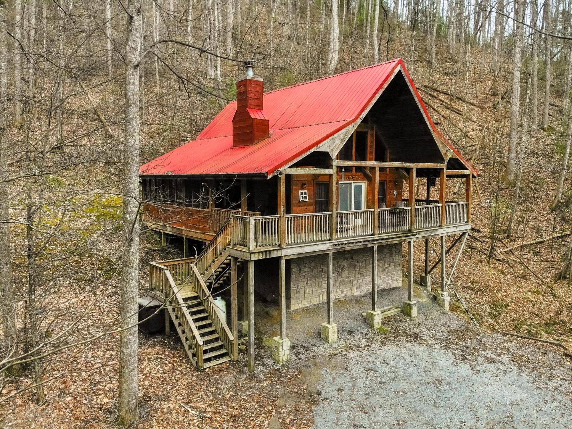Alpine Joy-Hot Tub, Pond Access ,1089 Of Free Tickets For Each Paid Day, Dollywood And More! Townsend Rum bild